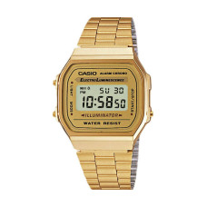 CASIO Gold Stainless Steel A-168WG-9EF